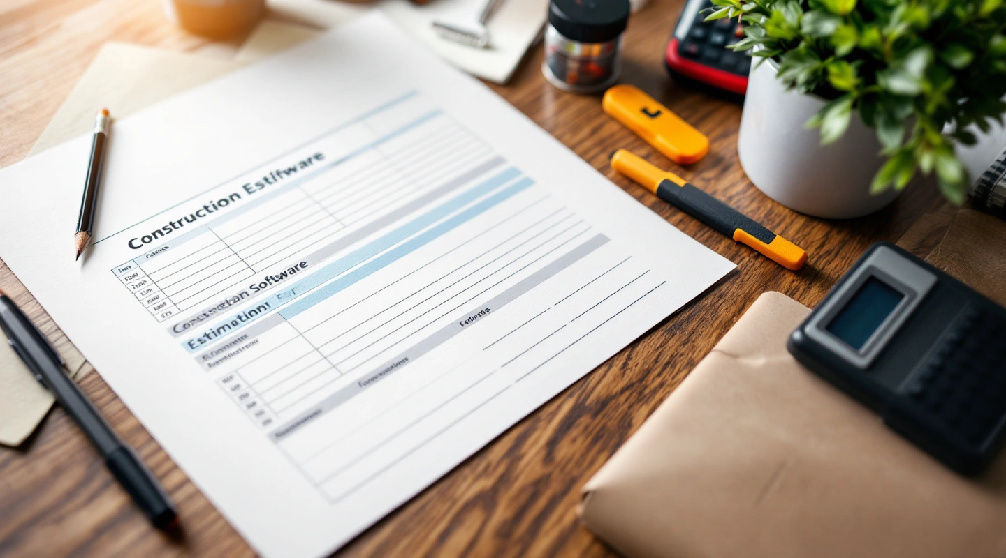 Estimate preparation workspace illustration